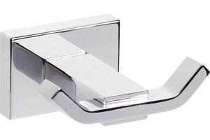 Крючок Zenfort двойной коллекция "Фрай", хром