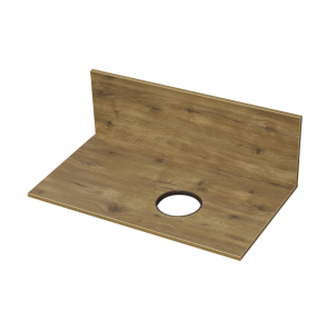 Столешница+панель Мишель 80 Дуб Рустикальный (1)