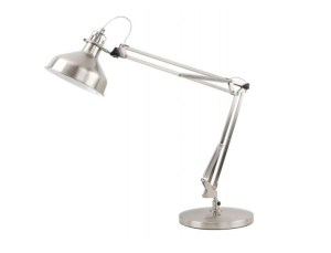 Светильник настольный ARTSTYLE, металлический, Е27, никель