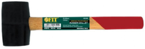 Киянка резиновая деревянная ручка 55мм FIT (10)