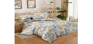 КПБ Butterfly Люкс бязь евро, 2 нав 70*70, прост 180*200*35 на резинк., в ассорт