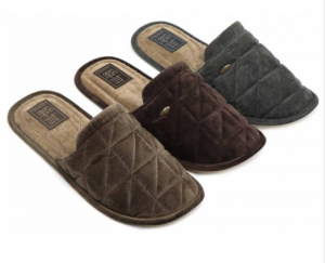 Обувь домашняя мужская ( пантолеты ) 4074 M-CH-C закр.