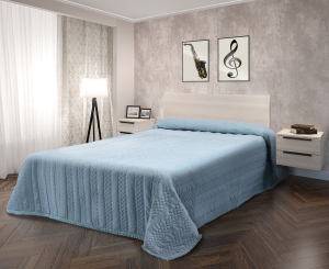 Покрывало Симфония АКВАМАРИН 220х240 стеганое