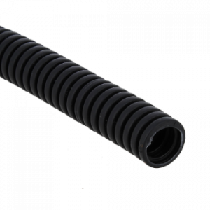 Труба гофр.ПНД с зондом d16мм черная (100м)