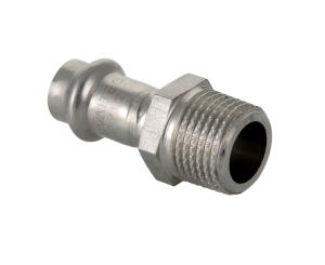 Соединитель нерж. сталь с нар.р. 28х3/4" (5/90)