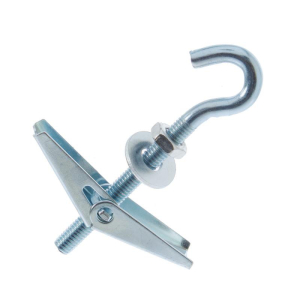 Анкер складной пружинный с крюком М4 (1 шт) - пакет/10