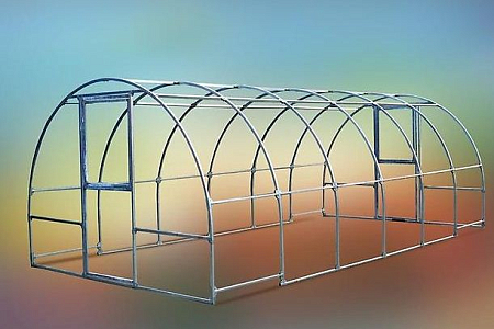 Теплица "Мария Делюкс" (4*3*2,10) разборная, полимер.  (краб.)