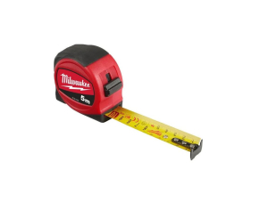 Рулетка SLIMLINE 5м (ширина полотна 25мм) MILWAUKEE