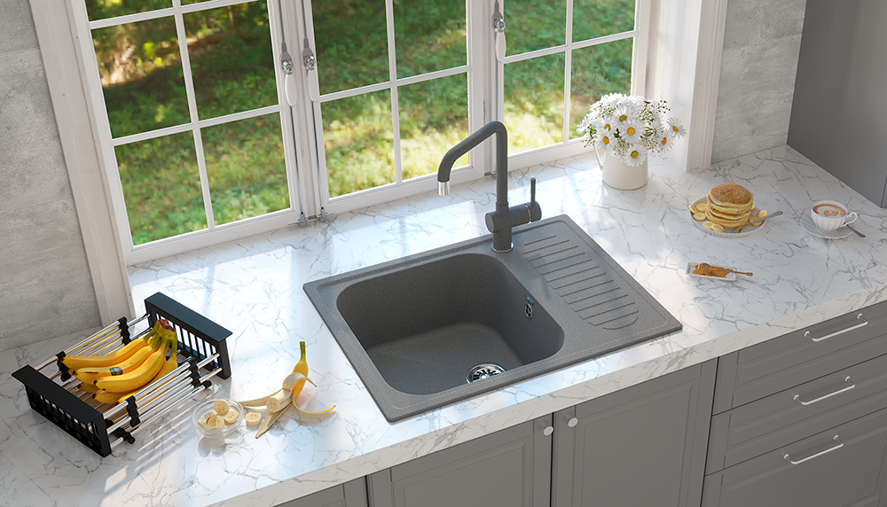 темно-серая интерьер