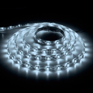 Лента светодиодная  12V 4,8W 60SMD 2835 IP65 6500К 1м Feron LS604 1000*8*1,8мм(__)