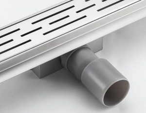 Трап душевой из нержавеющей стали 70х500 мм GAPPO (сухой и мокрый затвор) (5)