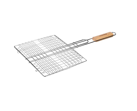 Решётка - гриль универсальная maclay, 24x27 см, хромированная сталь, для мангала															