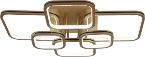 Светильник AU61207/6 GOLD+BK LED Золото+Черный 196W ПДУ 750*620*170
