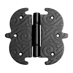 Петля фигурная Домарт 130х140 кованая ЯРОСЛАВЛЬ, черный (30)