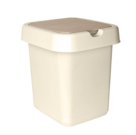 Ведро д/мусора 9,0л "Tule" Бежевый (8) 221300927/01
