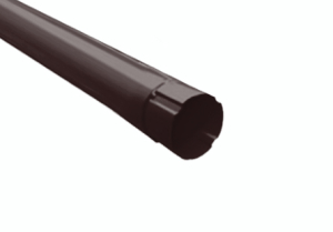 Труба соединительная D100*1000 (ПЛД-02-8017-0,5) шоколадно-коричн
