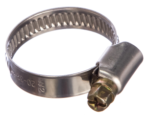 Хомут червячный из нерж/стали 25-40мм/9мм W2 (20)