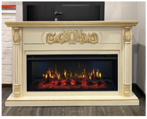 Портал Лорд беж с золотой патиной под эл. вставку (Freespace 50)