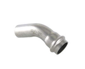 Угольник 45° вн.-нар. нерж. сталь 22а х22 (5/80)