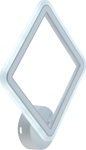 Настенный светильник AU61613/1 WH+CR LED Белый+Хром 28W 340*320*50