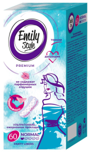 Прокладки ежедневные Emily STYLE MULTIFORM , 60 шт , ультратонкие(20)