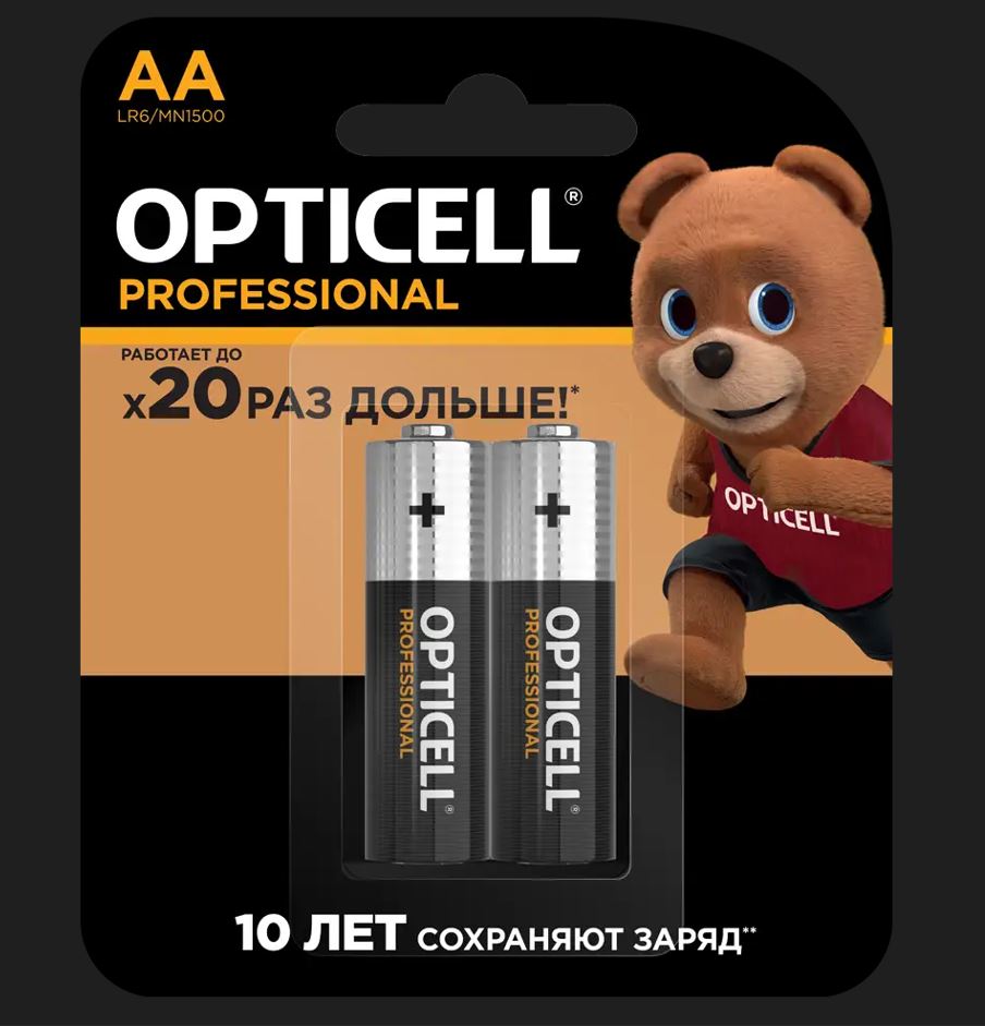 Батарейки AA 2шт Opticell Professional (_48_)