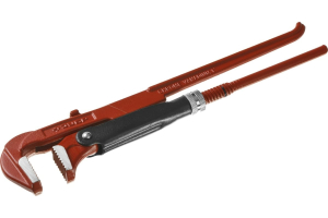 Ключ трубный, прямые губки ЗУБР Мастер-90, №1 (1/36)