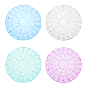 Коврик в раковину противоскользящий, ПВХ, d32см  ВЕТТА