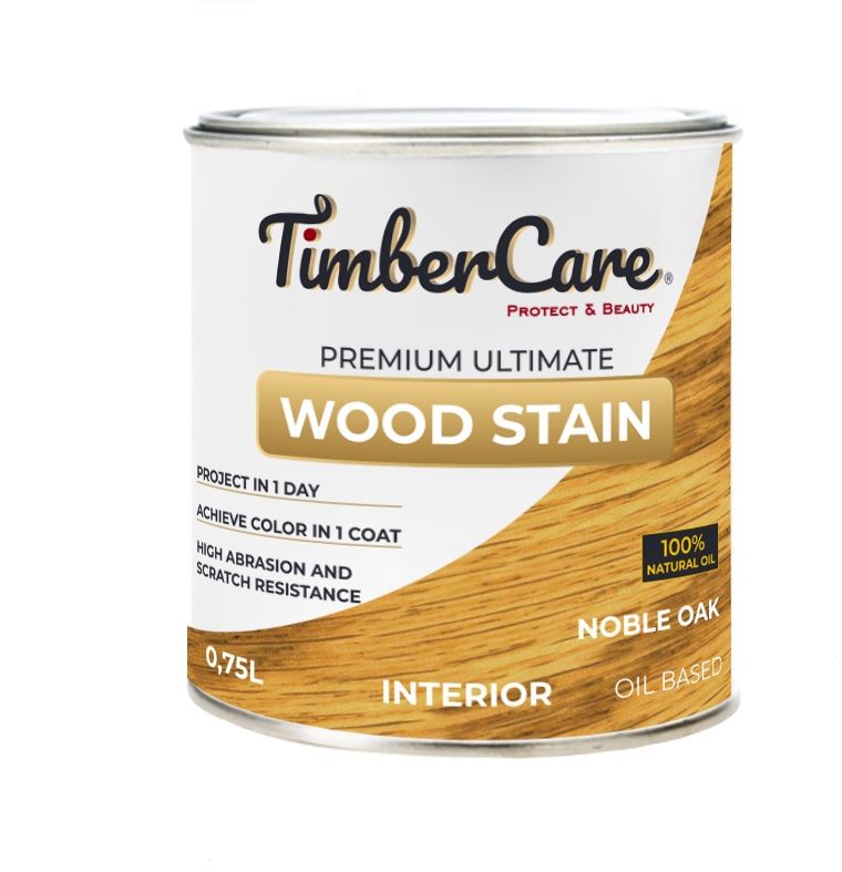 Тонирующее масло TimberCare Wood Stain Благородный дуб 0,75л (4)