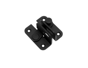 Щеколда дверная с проушиной Домарт (65), черный (10)