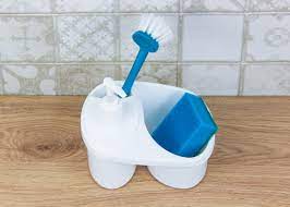 Подставка д/моющих средств с дозатором Белый (10) М1149