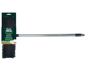 Швабра Master FRESH PREMIUM серая длинный ворс, телескоп (6)