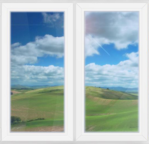 Окно 2-створ (глух.) 1250*1300 WHS_60