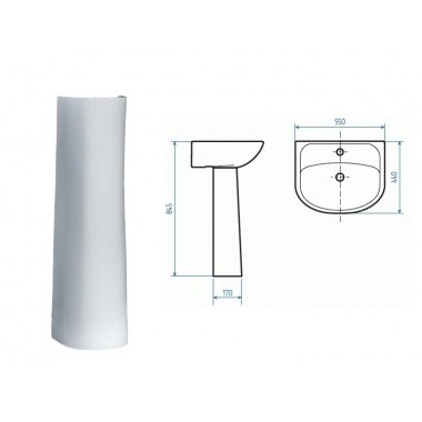 Пьедестал CAPRI 55(_1_)