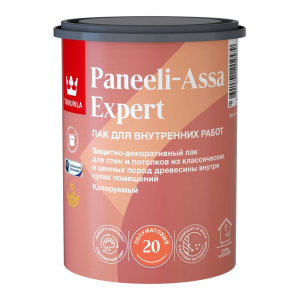 Лак интерьерный PANEELI-ASSA EXPERT EP п/мат 0,9л (6)