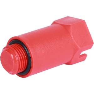 Пробка длинная 1/2, красная STOUT SFA-0035-200012 (100) (_100_)