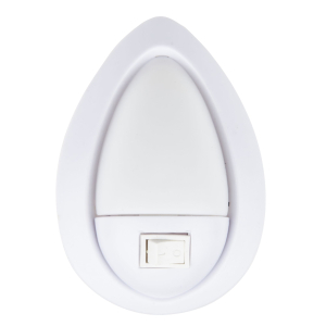 Светильник-ночник. Механический выключатель. Белый. ТМ Uniel, DTL-314 Огонек/White (__)