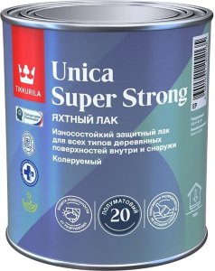 Лак универсальный UNICA SUPER STRONG EP в/гл 0,9л (6)