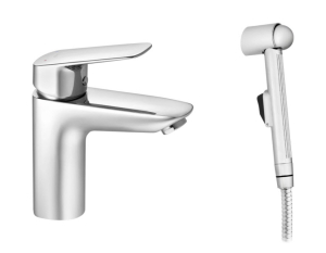 Смеситель для раковины Santek Таос, с гигиеническим душем, хром (10)