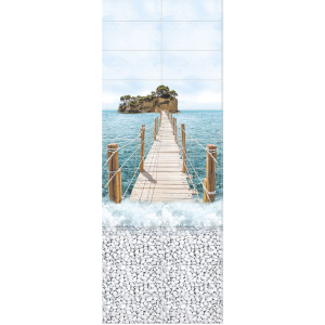 Панель ПВХ Море  панно Мостик 0.25*2.7(12)