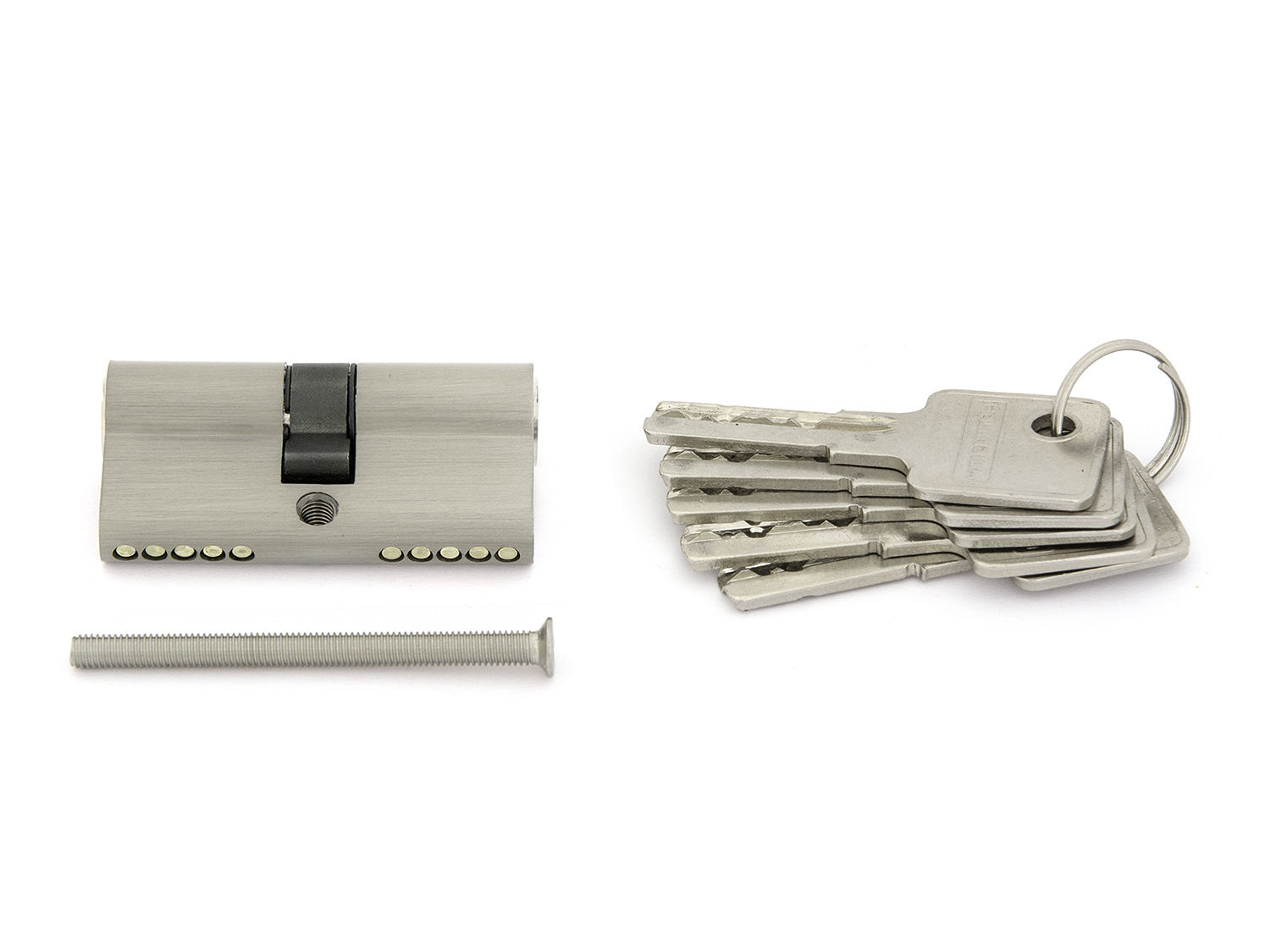 Цилиндровый механизм ZN 60 C ET SN/СР (никель/хром) (10/60)