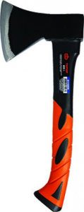 Топор хозяйственный, амортизирующая фиберглас. ручка 0.8 кг - 450 мм "888" (12)