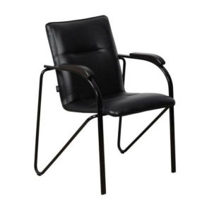 Стул Самба (Н) м.э.Атз.черн. (Н) Подлокотник Самба Каркас металлик (хром)