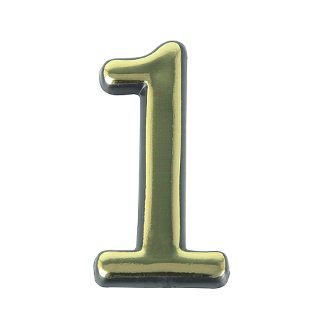 Цифра дверная "1" (40)