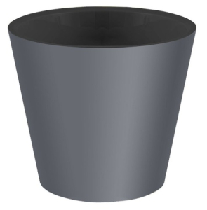 Кашпо "Rosemary" D220мм 4,0л дренаж.вставка Серый (12) 221600135/01 (ING1554)
