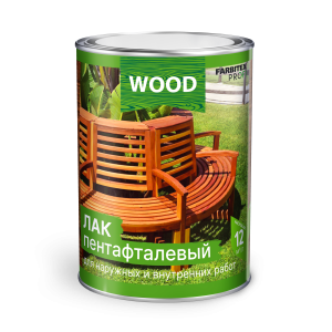 Лак алкидный пентафталевый высокоглянц. 0.9л Farbitex Profi Wood (14)