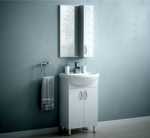 Тумба Олимп 50 + раковина УЮТ 50 (1)