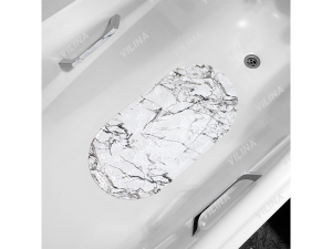 Коврик для ванны с присосками "Bubbles" 38x69 см микс