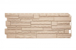 Панель Скалистый Камень ЭКО кремовый (1,16м х 0,45мм) Альта Профиль (10)