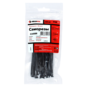 Саморез СГМ 4,2х90 (TWN) (35 шт) - пакет PROFFIX